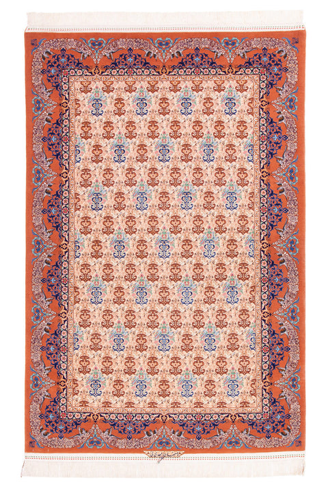 Mehdaai - Isfahan Silk & Wool Rug 2786