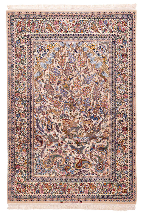 Ahmad Shaabani - Isfahan Nature Silk & Wool Rug